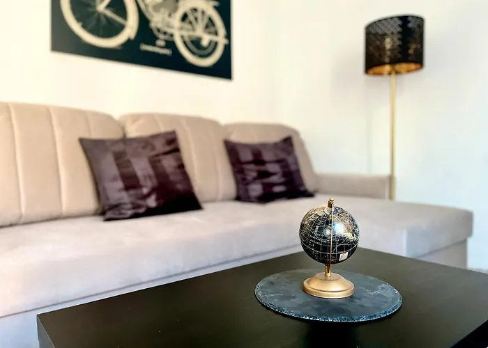 Zentrales Bis 4 Personen Mit Kueche Und Wohnzimmer - 54m² Appartement