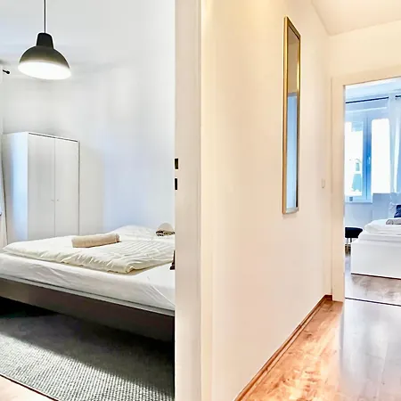 Zentrales Bis 4 Personen Mit Kueche Und Wohnzimmer - 54m² * ハノーファー